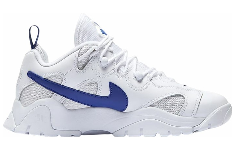 Кроссовки Nike Air Barrage Low (белые) — фото 2