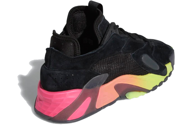 Кроссовки adidas originals Streetball (черно-желто-оранжево-розовый) — фото 4