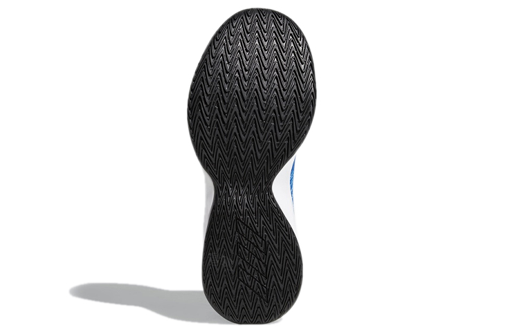 Мужские кроссовки adidas Pro Spark 2018 (сине-белый) — Синий / белый — фото 6