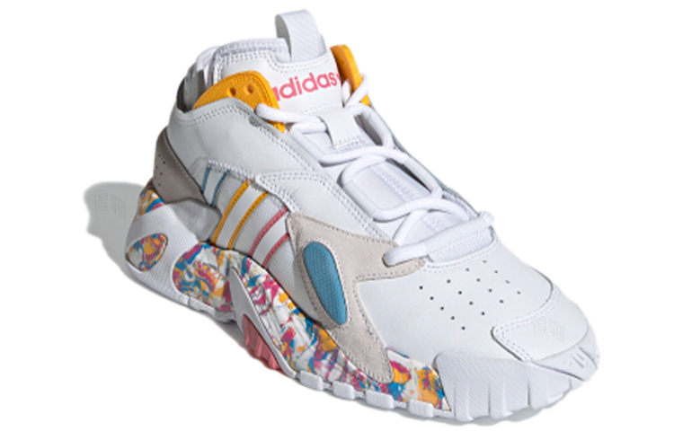 Женские кроссовки adidas originals Streetball (белые) — фото 3