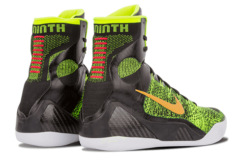 Мужские кроссовки Nike Kobe 9 Elite Victory Restored (зеленые) — фото 3