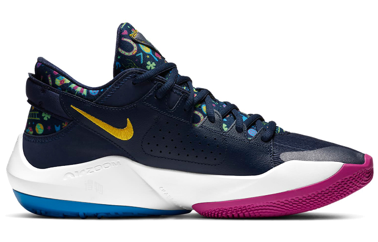 Мужские кроссовки Nike Freak 2 "Make Your Own Luck" (полуночный синий) — фото 2