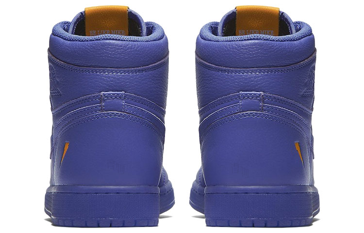 Мужские кроссовки Jordan Air Jordan 1 Retro High Gatorade Rush Violet (фиолетовые) — Синий — фото 5