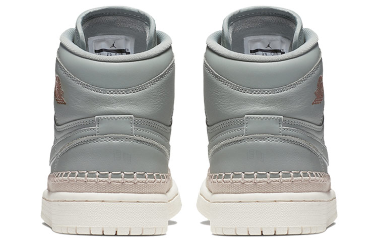 Женские кроссовки Jordan Air Jordan 1 RETRO 1 HIGH PREMIUM (зеленые) — фото 5