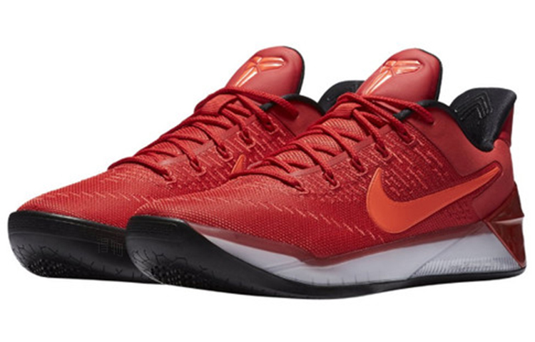 Мужские кроссовки Nike Kobe AD (красные) — фото 2