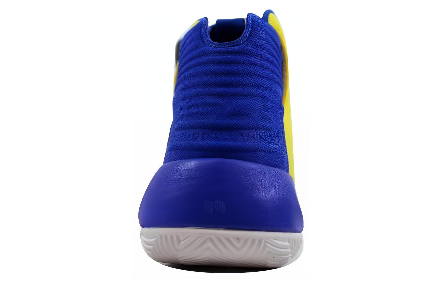 Мужские кроссовки Under Armour Curry 3.5 (сине-желтые) — фото 3