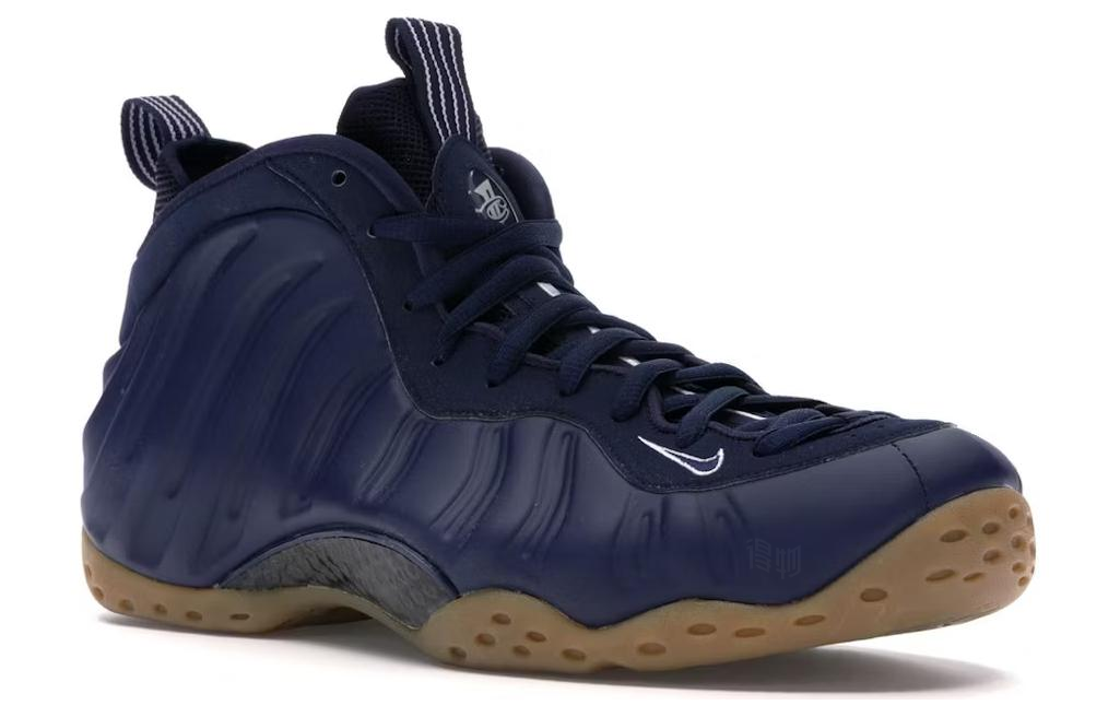 Баскетбольные кроссовки Nike Foamposite One (темно-синие) — 午夜蓝 — фото 3