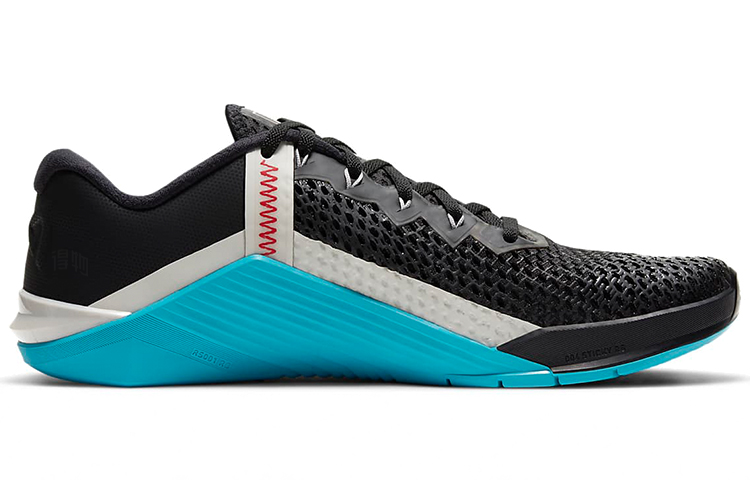 Кроссовки Nike Metcon 6 (черный / синий / белый / красный) — Чёрный / синий / белый / красный — фото 2