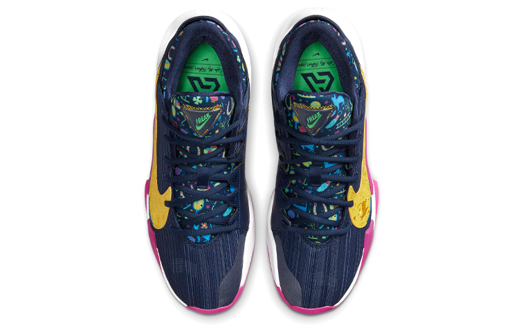 Мужские кроссовки Nike Freak 2 "Make Your Own Luck" (полуночный синий) — фото 4