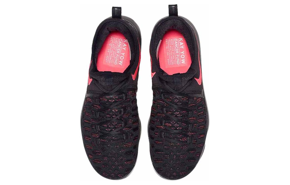 Мужские кроссовки Nike KD 9 Aunt Pearl (черно-розовые) — Чёрный — фото 4