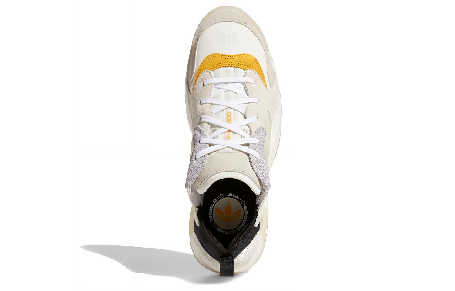 Кроссовки adidas originals Streetball Low (бежевые) — фото 5