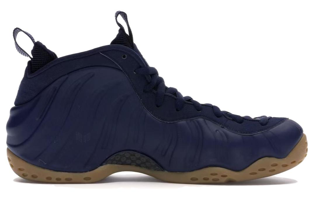 Баскетбольные кроссовки Nike Foamposite One (темно-синие) — 午夜蓝 — фото 2