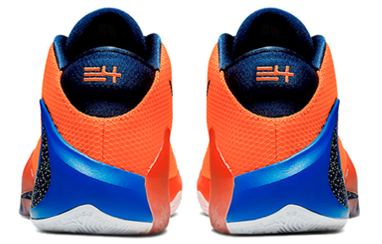 Мужские кроссовки Nike Freak 1 Bros Total Orange (оранжевые) — фото 4