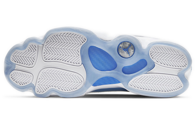 Мужские кроссовки Jordan Air Jordan 6 Rings UNC (бело-синие) — Белыйсиний — фото 6