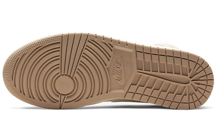 Кроссовки Jordan Air Jordan 1 Mid "Milan" (бежевые) — фото 5