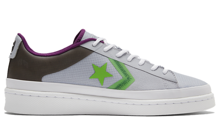 Кроссовки Converse Cons Pro Leather (серо-синие) — Серый / синий — фото 2