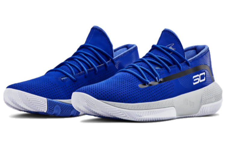 Мужские кроссовки Under Armour Under Armour Sc 3zer0 III (синие) — Синий — фото 3
