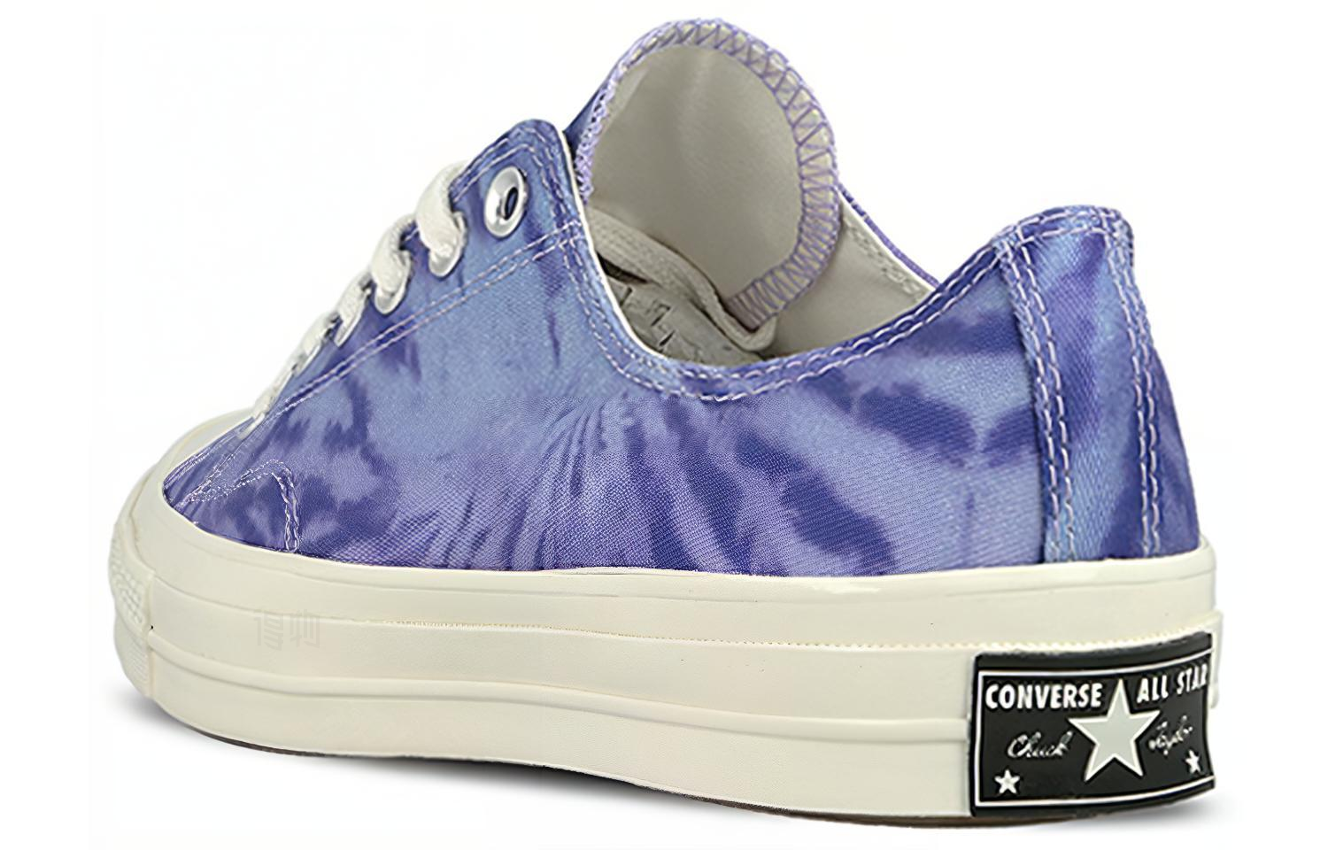 Кеды Converse 1970s All Star Chuck Taylor '70 OX (сине-белые) — Синий / белый — фото 3