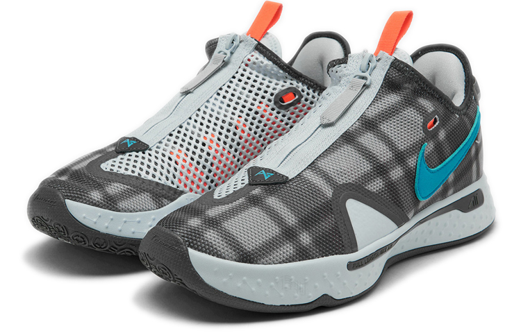 Мужские кроссовки Nike PG 4 (черно-серые) — Чёрныйсерый — фото 2