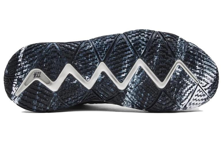 Мужские кроссовки Nike Kyrie 4 N7 4 (черный) — 暗黑/白 — фото 5