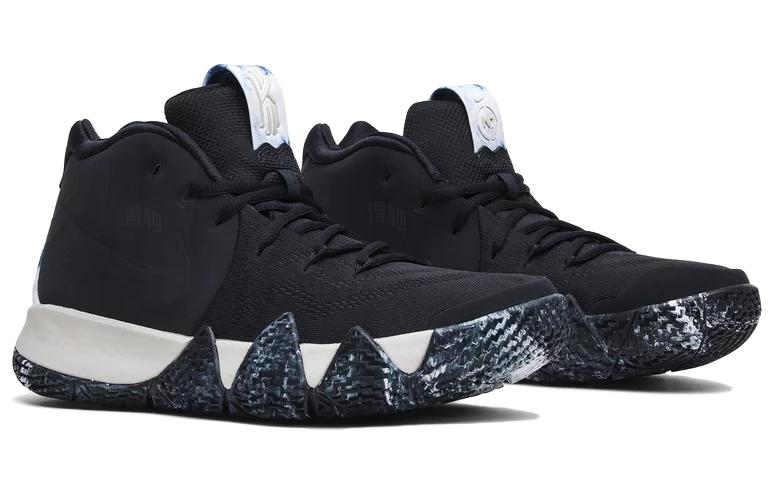 Мужские кроссовки Nike Kyrie 4 N7 4 (черный) — 暗黑/白 — фото 3