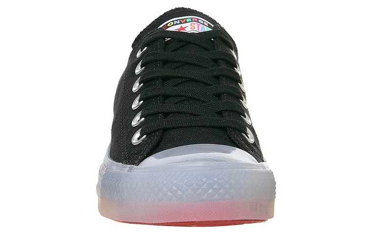 Кеды Converse All Star Low Trainers Rainbow Black (черные) — фото 4