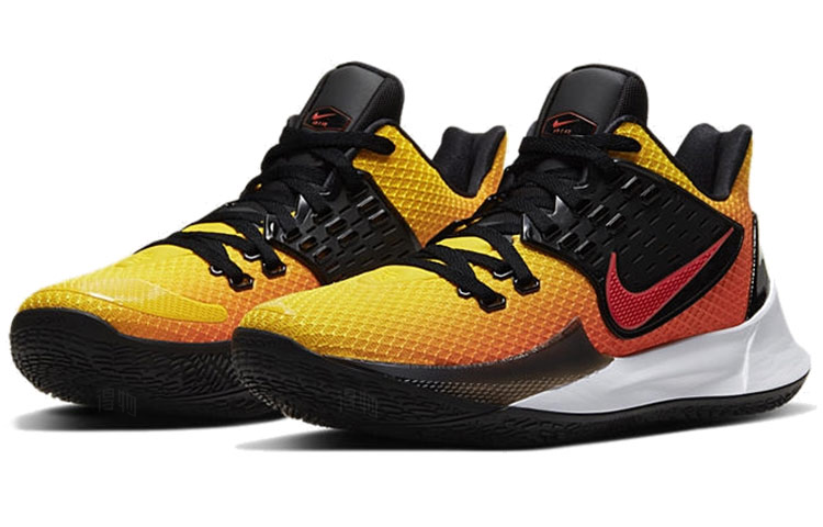 Мужские кроссовки Nike Kyrie Low 2 (золотой-желтый) — Золотойжёлтый — фото 3