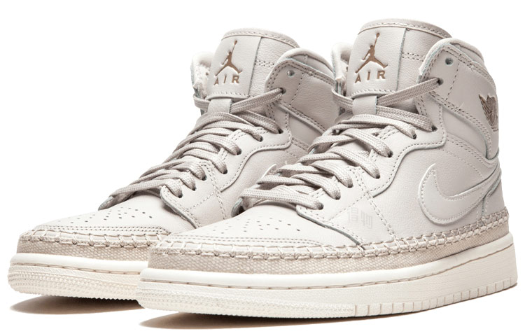 Женские кроссовки Jordan Air Jordan 1 Retro High Desert Sand (W) (песочно-желтые) — фото 3