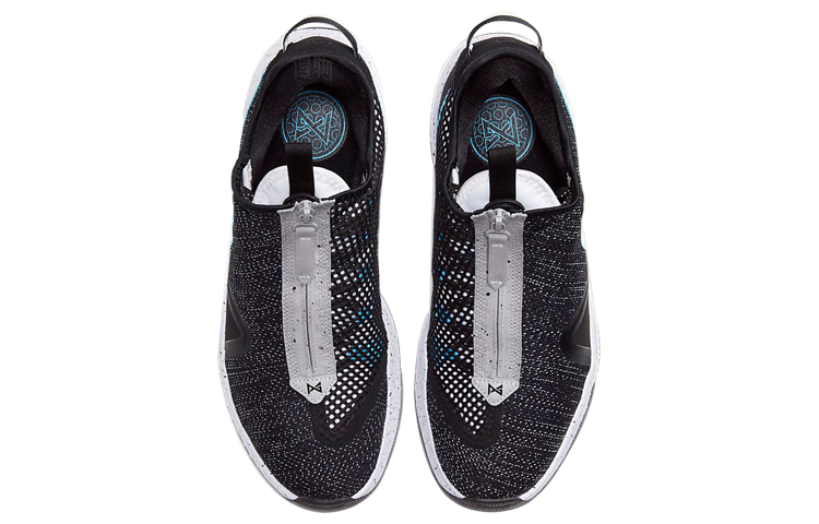 Кроссовки Nike PG 4 Black Grey Tea (черныйсерый) — Чёрныйсерый — фото 4