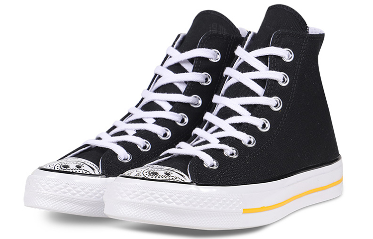 Кеды Converse Chuck Taylor All Star 70s Hi (черно-белые) — фото 3