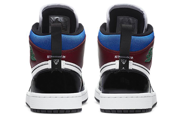 Женские кроссовки Jordan Air Jordan 1 Mid SE "Multicolor" (разноцветные) — фото 5