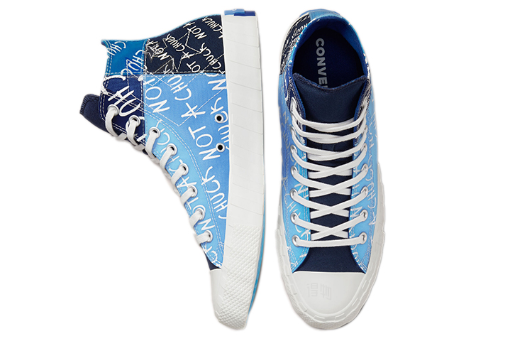 Кеды Converse Not A Chuck (сине-черные) — 夏威夷蓝 — фото 4