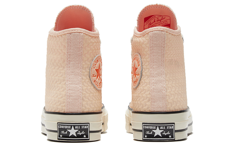 Женские кеды Converse Chuck Taylor All Star 1970s (светло-розовый) — 浅粉/橘 — фото 4