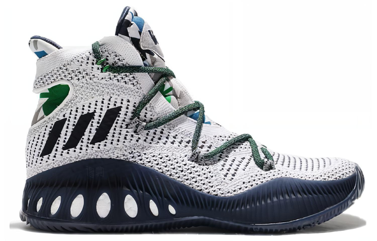 Мужские кроссовки adidas Crazy Explosive (белые) — фото 2