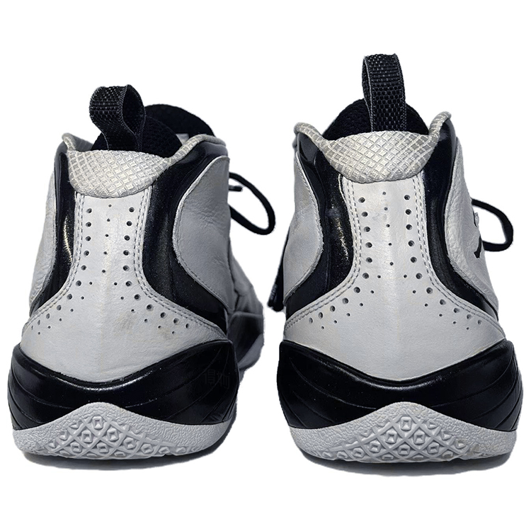 Мужские кроссовки Jordan Air Jordan 2012 (бело-черные) — Белыйчёрный — фото 4