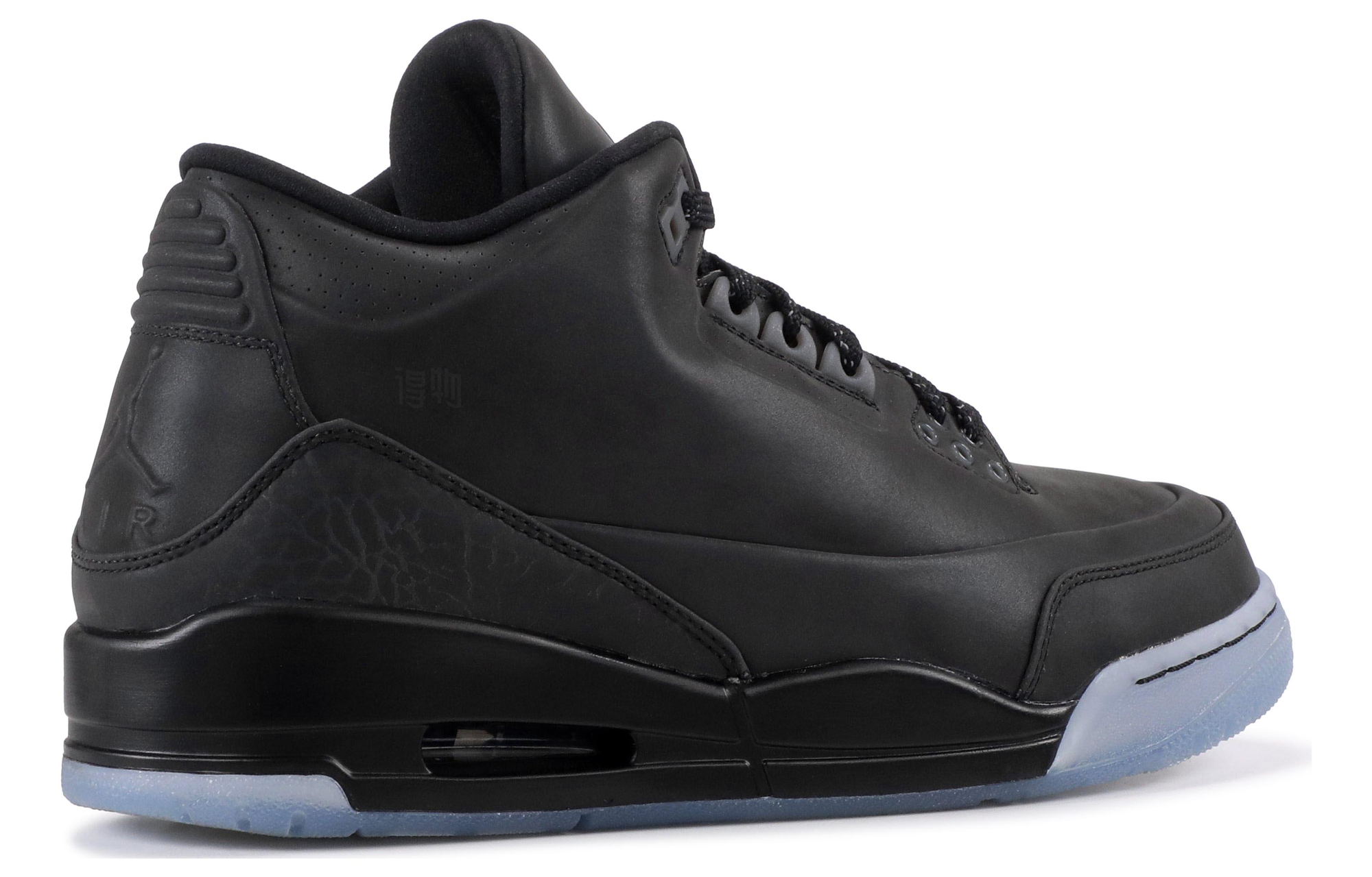 Мужские кроссовки Jordan Air Jordan 3 Retro 5Lab3 Black (черные) — Чёрный / чёрный — фото 2