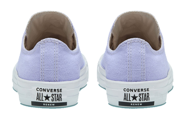 Кеды Converse Chuck Taylor All Star (фиолетово-белые) — фото 5
