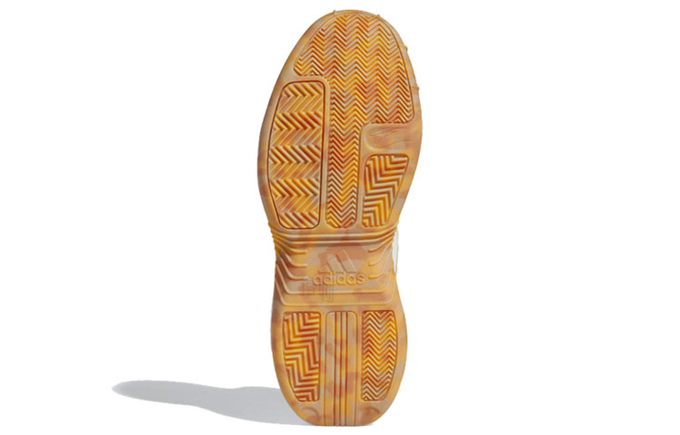 Мужские кроссовки adidas T mac Millennium (бело-золотые) — фото 5