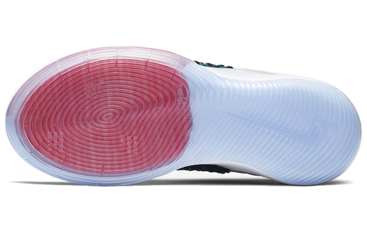 Мужские кроссовки Nike AlphaDunk (черно-серый) — 午夜蓝/银色/红色 — фото 6