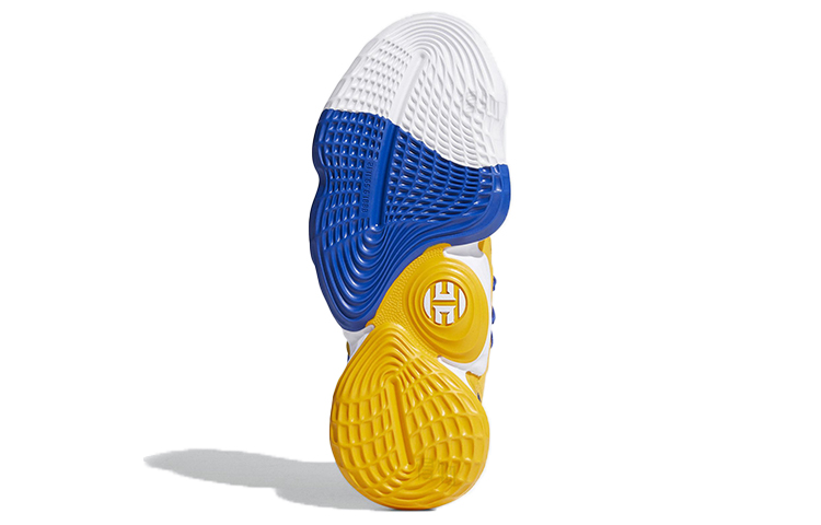 Мужские кроссовки adidas Harden Vol. 4 Su Casa (синий / белый / желтый) — Синий / белый / жёлтый — фото 6