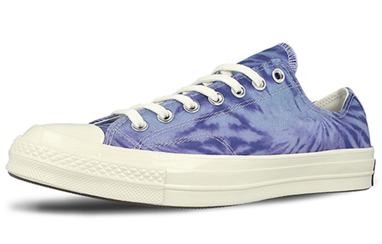 Кеды Converse 1970s All Star Chuck Taylor '70 OX (сине-белые) — Синий / белый — фото 2