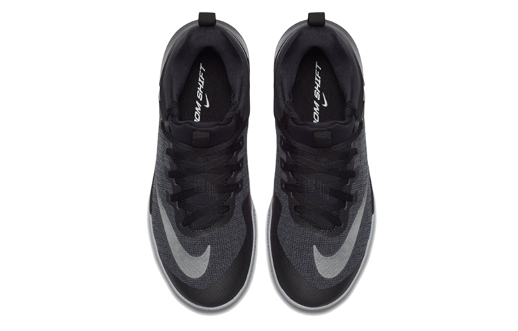 Мужские кроссовки Nike Zoom Shift (черно-серые) — фото 3