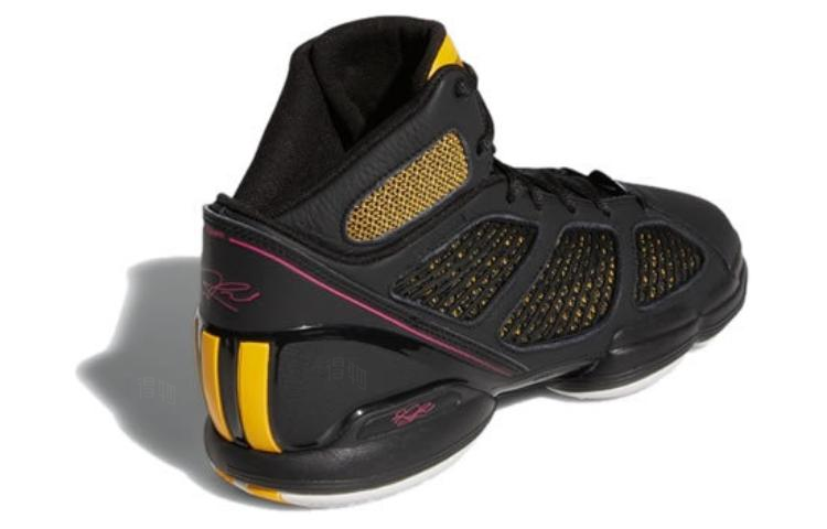 Мужские кроссовки adidas adiZero Rose 1.5 (черные) — Чёрный — фото 3