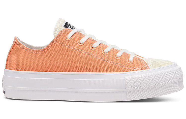 Женские кеды Converse All Star (оранжевые) — фото 2