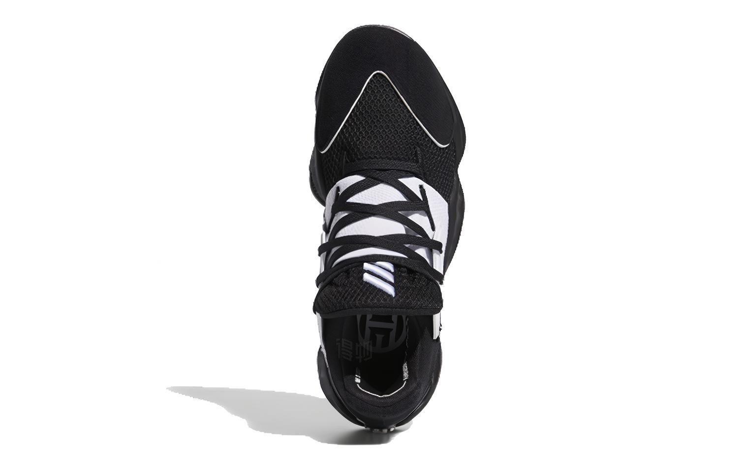 Мужские кроссовки adidas Harden Vol. 4 Gca (черно-белый) — Чёрный / белый — фото 4