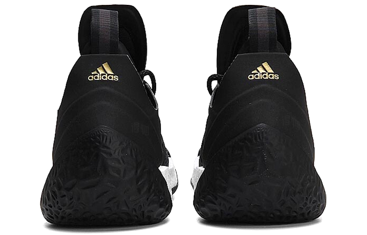 Мужские кроссовки adidas Harden Vol.2 Imma Be A Star 2 (черный / золотой) — Чёрный / золотой — фото 4