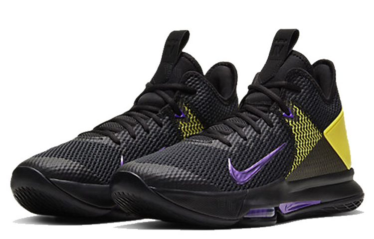 Кроссовки Nike Witness 4 LeBron EP (черныйжелтый) — Чёрныйжёлтый — фото 3