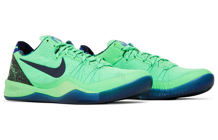 Мужские кроссовки Nike Kobe 8 Elite Superhero (зеленые) — фото 3