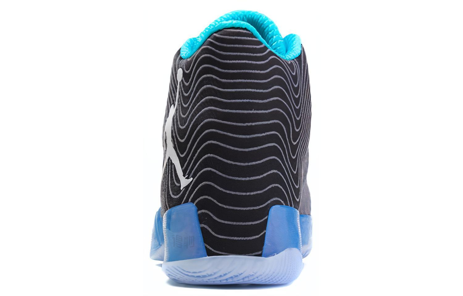 Мужские кроссовки Jordan Air Jordan 29 "Playoff Pack" (черно-синий) — 黑/白/蓝/照片蓝 — фото 4