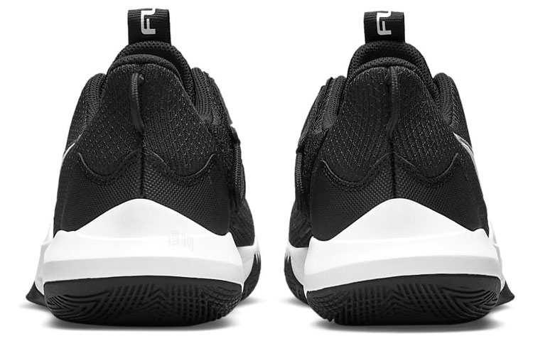 Мужские кроссовки Nike Precision 5 FlyEase (черно-белые) — фото 5